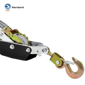 Treuil manuel <span class=keywords><strong>à</strong></span> <span class=keywords><strong>cliquet</strong></span> avec crochet en acier <span class=keywords><strong>à</strong></span> haute teneur en carbone de type Jis, anti-torsion, antidérapant, construction <span class=keywords><strong>à</strong></span> levier - Product Image 3