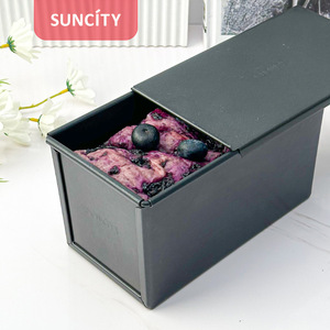 Suncity Bread Loaf Pan 450g Non Stick Rectangle Baking Mold For Home Use - Product Image 1