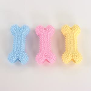 Giocattoli da Masticare per Animali Domestici all'Ingrosso, Osso per Cani in TPR con Design Geometrico - Product Image 3