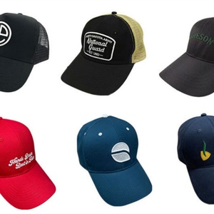 Casquettes de baseball brodées personnalisées en gros d'usine avec logos, casquettes de baseball brodées - Product Image 3
