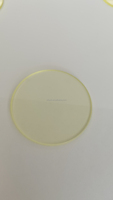 Lentille en verre optique 420nm Quartz Filtre en cristal jaune irrégulier JB420 avec 80% de transmission de la lumière pour machine d'élimination de l'acné