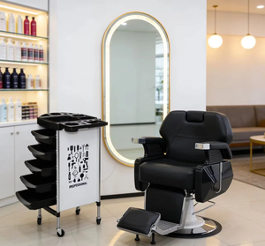 Fengsheng Vente chaude Mobilier de salon de <span class=keywords><strong>coiffure</strong></span> Chariot de salon <span class=keywords><strong>pas</strong></span> <span class=keywords><strong>cher</strong></span> Chariot à plateau en plastique de haute qualité à vendre - Product Image 4
