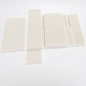 Pelat Keramik Sarang Lebah Alumina Ekstruder Panas Radiasi Inframerah 158-31mm Layanan Pemotongan 1300 untuk Pembakar Gas - Product Image 6