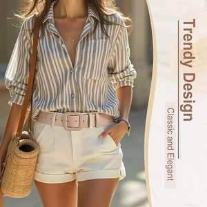 Ceinture <span class=keywords><strong>en</strong></span> cuir pour femmes, couleur bonbon, boucle carrée tendance, ceinture pour femmes pour jeans, pantalons, robes - Product Image 5