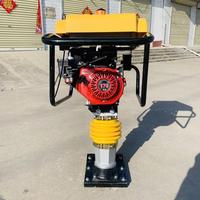 Pilonneuse thermique 7,5 CV 80 kg, compacteur à fort impact pour la réparation des bases d'asphalte et la consolidation des sols de fossés