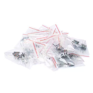 75 pièces 3W résistances à film de carbone 27 ~ 750R 27 à <span class=keywords><strong>750</strong></span> <span class=keywords><strong>ohm</strong></span> 5% Kit d'assortiment de résistance assorti 15 valeurs * 5 pièces - Product Image 1