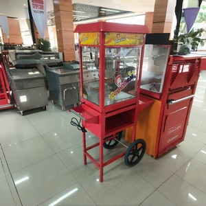 Máquina Comercial para Hacer Palomitas de Maíz con Carrito y Olla de 8 Onzas para Hotel, Hogar y Cine en Venta - Product Image 3