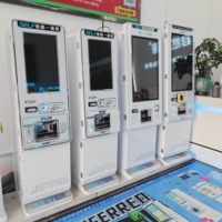 Mesin Penukar Token Logam Komersial untuk Pusat Hiburan Keluarga, Pusat Permainan Arcade, Mesin Dispenser Layanan Mandiri