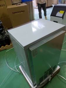 Machine à glaçons de comptoir SK-50F 50KG 80KG 100KG bloc de glace de pépite nouvel état pour utilisation de supermarché modèle <span class=keywords><strong>Frigidaire</strong></span> - Product Image 3