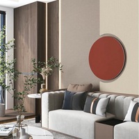 Revêtement mural facile à installer, panneau intérieur 1220*2900mm, surface en marbre, panneau en bambou carbonisé pour la maison et le bureau