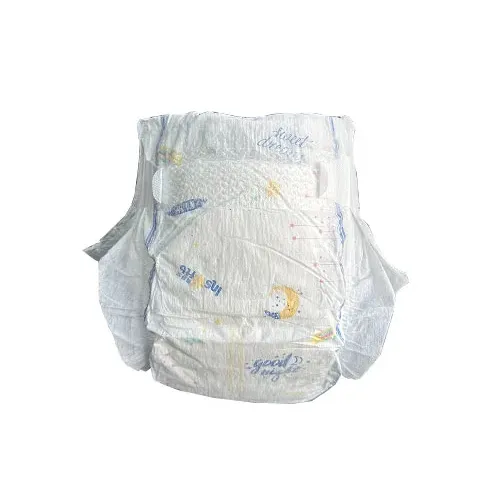 Vente en gros OEM ODM Couches jetables SAP pour bébé japonaises imprimées colorées respirantes Couche pour bébé pantalon