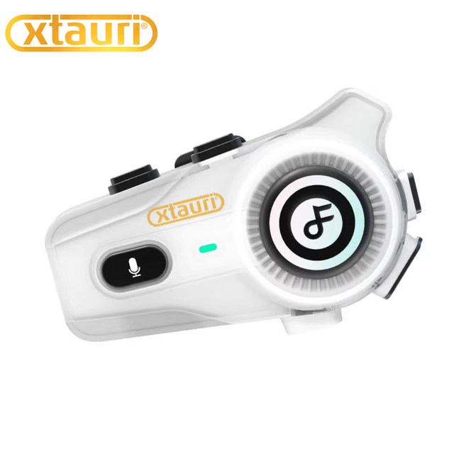 XTAURI Motorcycle Headset for 5.4 Over-Ear Active Noise Cancellation Intercom Ultra-Long Battery Life