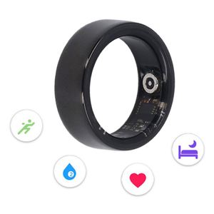 แหวนสมาร์ท OEM ขายส่ง พร้อม NFC วัดอัตราการเต้นของหัวใจและออกซิเจนในเลือด พร้อมระบบตรวจสอบการนอนหลับ - Product Image 6