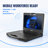 Nueva Laptop Industrial Resistente Intel Getac S410 G5 de 14 Pulgadas con Pantalla Táctil Opcional, Windows 11 Pro y SSD para Construcción y Topografía