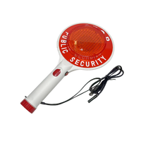 Chine ABS sécurité routière chaussée LED avertissement pagaie clignotant lumière portable STOP GO lampe de poche signalisation bâton panneau de signalisation