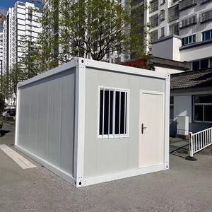 Casa Contenedor Modular Personalizada, Unidad de Almacenamiento de Oficina con Panel Sándwich, Diseño Minimalista, Garaje Prefabricado - Product Image 1