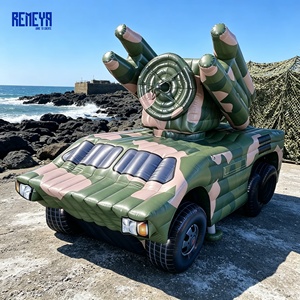 Lanceur de missiles radar gonflable REMEYA de qualité professionnelle avec réalisme visuel et précision de profil pour les exercices sur le terrain - Product Image 1