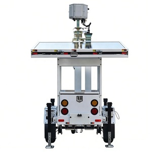 Torre de Vigilancia Solar UST600 con Remolque y CCTV - Product Image 3