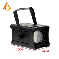 AICPOSE Projecteur LED COB 100W Blanc Chaud DMX pour Scène, Mariages et Églises