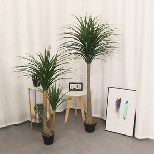JWT3636 Planta de Dracaena Artificial Nuevo <span class=keywords><strong>Bonsai</strong></span> de Casa en Maceta Simula Plantas en Maceta de Tacto Natural - Product Image 4