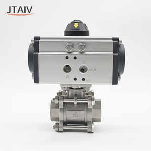 Válvula de Bola de 2 Vías JTAIV DN15-DN100 de Acero Inoxidable 304/316 de 3 Piezas con Rosca OEM de Grado Alimenticio - Product Image 6