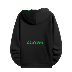 Pull à capuche unisexe surdimensionné en polyester 200 g/m² pour l'automne, avec impression personnalisée au dos et poche, vierge, pour sublimation, vente en gros - Product Image 1