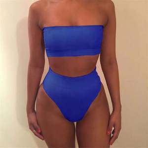 Maillot de bain femme K1258, ensemble 2 pièces, maillot de bain taille haute, string, vêtements de plage - Product Image 6