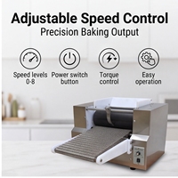 Presse à tortillas de maïs automatique Anzhan - Machine à pain plat en acier inoxydable 40 pièces/min 400W