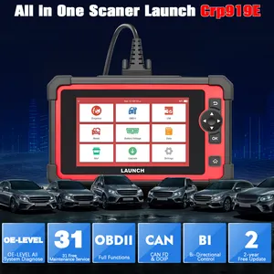 OBD2 pemindai sistem penuh, 31 pemindai layanan Reset otomatis em portugus Launch X431 CRP 919E CRP919E alat diagnostik mobil