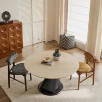 Chaise de salle à manger en bois de frêne de style moderne du milieu du siècle, dossier rembourré en tissu, légère et durable pour salle à manger ou salon