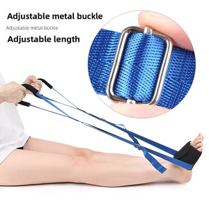 Fascia elastica per la gamba con cinturino elastico per migliorare l'esercizio di <span class=keywords><strong>flessibilità</strong></span> e la cintura di terapia fisica - Product Image 3
