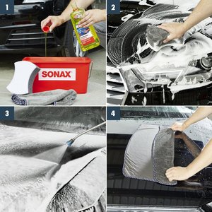 Toalla de microfibra para secar el coche, sin arañazos, más 1 pieza súper absorbente para un secado rápido y sin arañazos del coche - Product Image 6