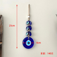Nouvel arrivé turquie bleu mauvais œil tenture murale ornement Nazar amulette cadeau pour maison/cour/bureau/magasin ornement