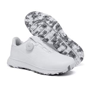 Chaussures <span class=keywords><strong>de</strong></span> <span class=keywords><strong>golf</strong></span> respirantes 2026 <span class=keywords><strong>en</strong></span> promotion pour hommes et femmes avec crampons fixes et boucle rotative, semelle intermédiaire <span class=keywords><strong>en</strong></span> caoutchouc - Product Image 2