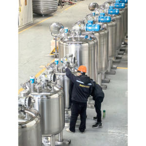 1000L化学材料のためのステンレス钢のジャケット付きタンク - Product Image 5