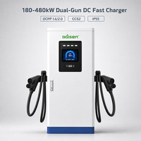Nouveau chargeur rapide DC 180kW-480kW CCS2 double pistolet IP55 sur pied EVSE OCPP pour flotte de bus GBT