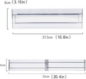 Wholesale Customized Multi-purpose Adjustable Kitchen <b>Drawer</b> Separators <b>Expandable</b> <b>Dividers</b> for Underwear Storage - Product Image 4