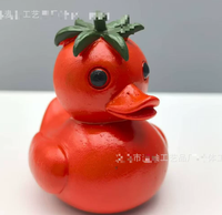 Jouet Squishy Canard Fruité Ananas en Caoutchouc Souple à Rebond Rapide, Anti-stress et de Décompression, Boîte Mystère, Vente en Gros