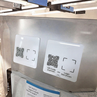 Plaque de table RFID/NFC étanche pour avis Google, en plastique/PVC, pour cartes professionnelles/de membre/cadeaux