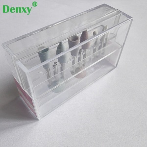 Pietra di lucidatura composita dentale Denxy per Handpiece a bassa velocità contrangolo Kit RA 0309 lucidatrici in Silicone ceramico - Product Image 2
