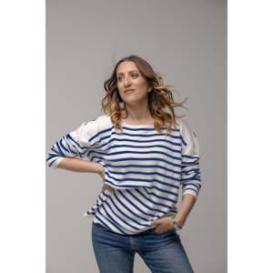 Chemise décontractée unisexe Heyfoo à coupe ajustée en coton et lin 100 % rayée, col montant, infroissable, tissu tissé d'été, lot de 1 - Product Image 6