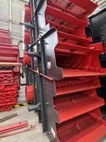 Neuer HONGXING YK Serie Mobiler Linearvibrationssieb mit SPS-Steuerung, Lagergetriebe, Stahl, 480V/460V, für Erzabbau, Henan, 1000KG