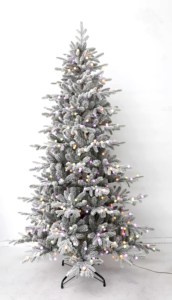 <span class=keywords><strong>Albero</strong></span> di Natale Artificiale Moderno Pre-Illuminato, <span class=keywords><strong>Grande</strong></span>, Bianco Neve, Effetto Innevato, Produzione Cinese, Vendita all'Ingrosso - Product Image 3