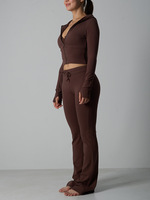 Fabricants de vêtements pour femmes, ensemble deux pièces, leggings de yoga pour femmes, ensemble pantalon de survêtement et sweat-shirt