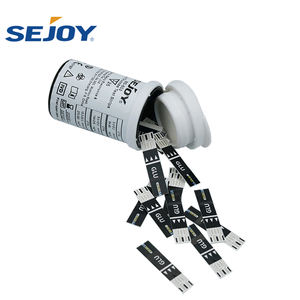 Appareil de contrôle du sucre Sejoy personnalisé, temps de test de 5 secondes, bandelettes de test de glycémie pour le diabète - Product Image 3