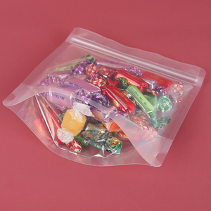 Bolsa de mylar de plástico transparente al <span class=keywords><strong>por</strong></span> <span class=keywords><strong>mayor</strong></span>, <span class=keywords><strong>bolsas</strong></span> resellables personalizadas, bolsa de pie de 4OZ, paquete <span class=keywords><strong>doy</strong></span> de grado alimenticio, embalaje de dulces - Product Image 6