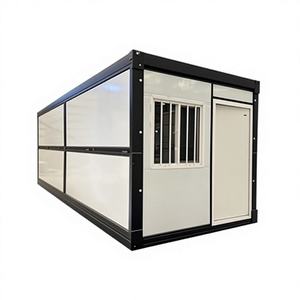 Maison Conteneur Modulaire Pliante à Prix d'Usine pour Bureaux, Immeubles, Appartements, Centres Commerciaux – Maisons Préfabriquées Modernes en Panneaux Sandwich d'Acier - Product Image 1