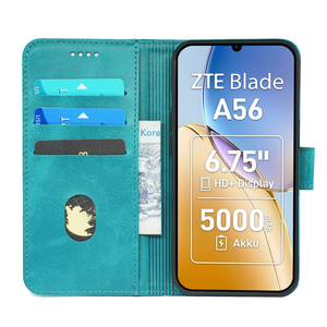Funda de teléfono móvil de cuero magnético Premium para <span class=keywords><strong>ZTE</strong></span> <span class=keywords><strong>Blade</strong></span> 20 10 Smart <span class=keywords><strong>V2020</strong></span> Vita F50 5G Axon 40 Ultra PU hebilla Flip Book Cover - Product Image 3