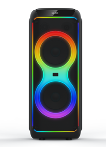 Nuevo Altavoz Inalámbrico para Fiestas con Ruedas 2026, Altavoz BT Portátil, Altavoz de Karaoke para DJ con Doble Woofer de 10 Pulgadas, Modelo <span class=keywords><strong>710</strong></span> para Exteriores - Product Image 3