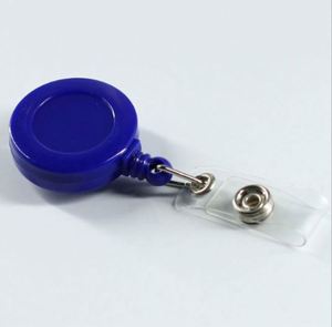 Wholesale <b>Id</b> Card Reels With Clip Name Reel Round Office School Supplies Retractable Lanyard Badge <b>Holder</b> - Product Image 5